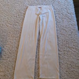 Juicy couture velvet track pants
